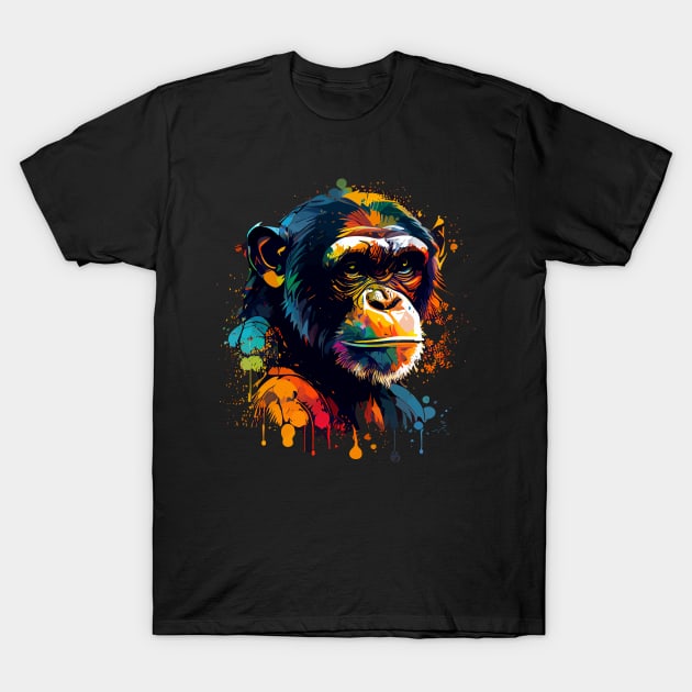 Chimpanzee T-Shirt by JH Mart